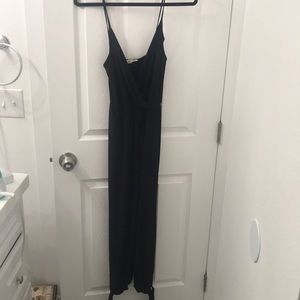 Black stretchy jumpsuit